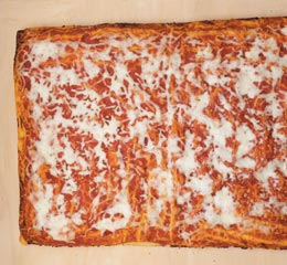 Margherita pizza base