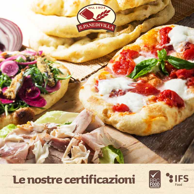 Certificazioni BRC e IFS per Panificio Villa